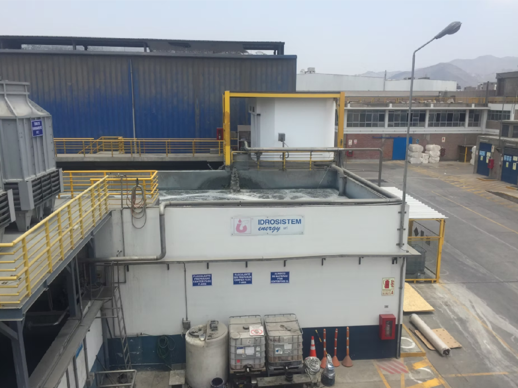 Planta implementada para San Jacinto S.A.